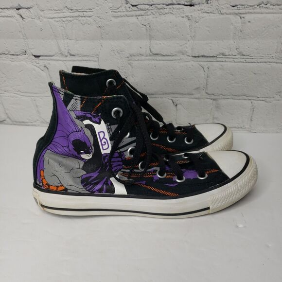 Converse All Star DC Comics Batman & Joker Great Condition! Unisex W 6 M‎ 4 - Picture 5 of 10